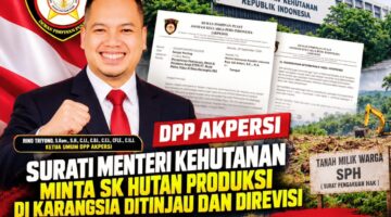 AKPERSI Dorong Pemerintah Cek Fakta Status Lahan Karangsia OKI